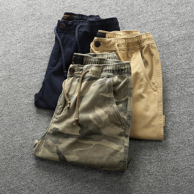 Pantalones Cortos de Trabajo Deportivo en Algodón con Cinco Bolsillos - Image 17