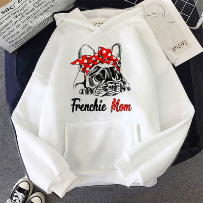 Sudadera con Capucha Bulldog Francés Kawaii - Estilo 90s Urbano Deportivo - Image 2