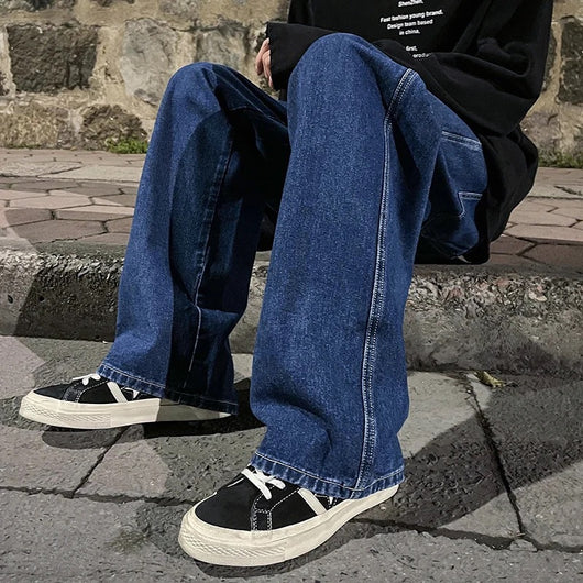 Jeans Rectos Holgados Diseño Americano para Hombre - Image 20