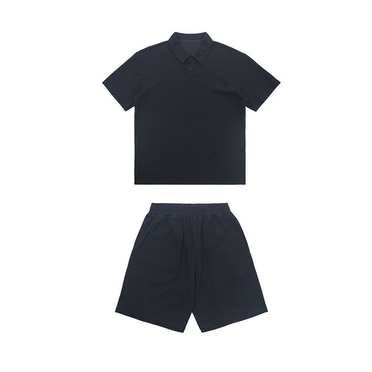 Conjunto Polo y Shorts de Lujo Ligero con Tecnología Absorbente de Humedad