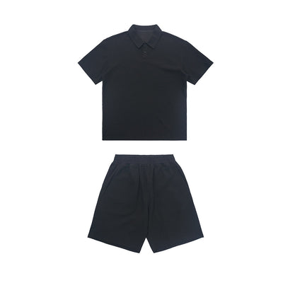 Conjunto Polo y Shorts de Lujo Ligero con Tecnología Absorbente de Humedad