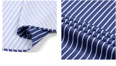 Camisa Ejecutiva de Rayas Premium para Hombre - Image 13