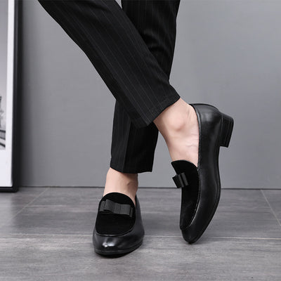 Zapatos Casuales de Cuero para Hombre con Moño - Estilo Tendencia - Image 7