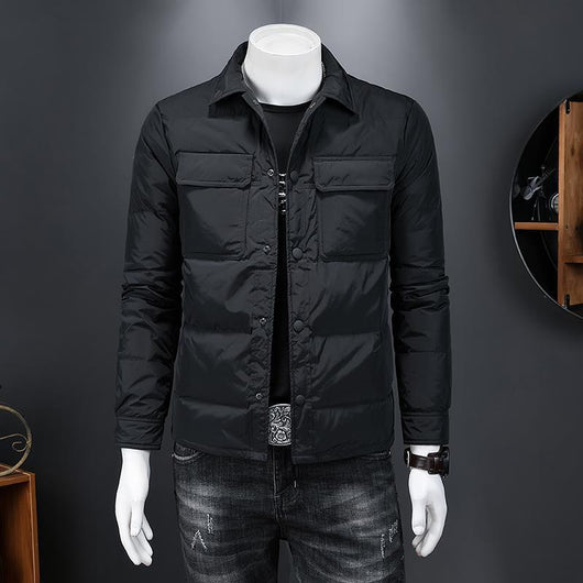 Abrigo Acolchado de Algodón para Hombre - Calidez Invernal - Image 2