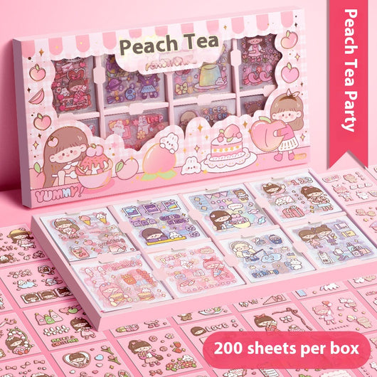 200 Stickers Impermeables para Tienda de Campaña con Diseño Cartoon - Image 7