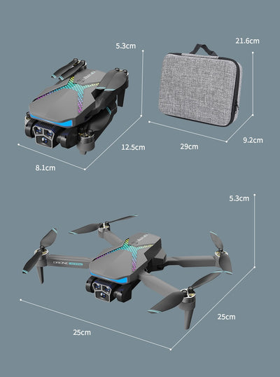 Dron Inteligente Cuadrirrotor con Tres Cámaras y Motor sin Escobillas - Image 19