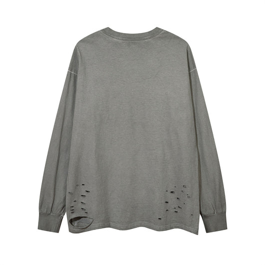 Playera Hombre Desgarrada Primavera Otoño - Image 13