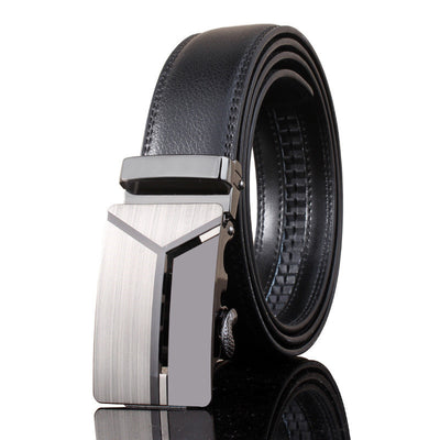 Cinturón de Cuero para Hombre con Hebilla Automática - Image 42