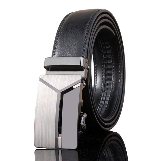 Cinturón de Cuero para Hombre con Hebilla Automática - Image 42