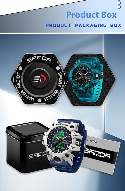 Reloj Deportivo Impermeable para Estudiantes - Diseño Moderno y Resistente - Image 39
