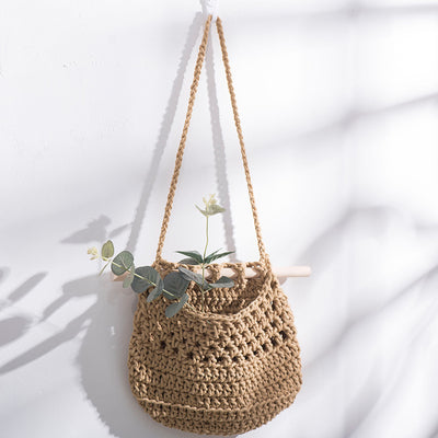 Bolsa de Red Tejida de Algodón - Decoración Mural Rústica para Dormitorio - Image 18