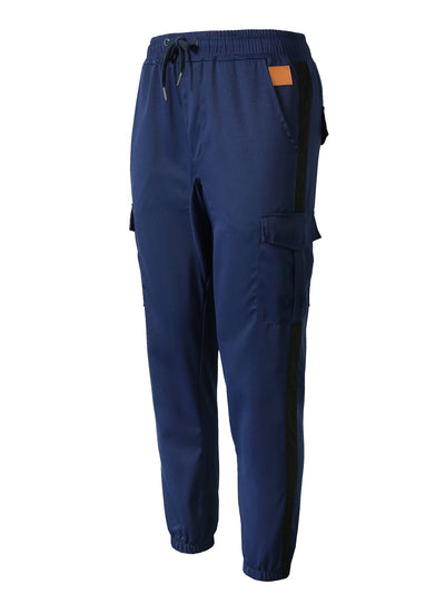 Pantalones Deportivos Casuales de Corte Recto con Costuras Otoñales - Image 17