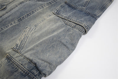 Pantalones Cargo Vaqueros Multibosillo para Hombre - Image 9