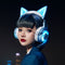 Auriculares Inalámbricos Gaming para Chicas - Diseño Blanco Elegante