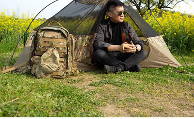 Tienda de Campaña Individual Camuflada - Protección Impermeable y Solar - Image 23