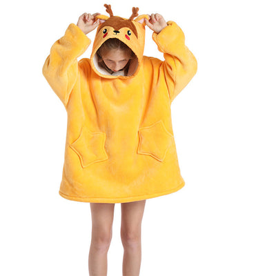 Bata Sudadera Térmica con Capucha para Casa y Noche - Image 25