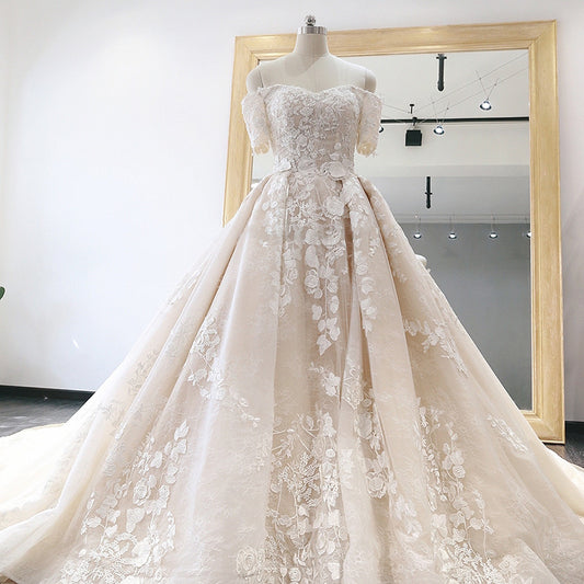 Vestido de Novia Asimétrico en Satén Pesado - Image 2