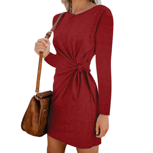 Vestido de Otoño e Invierno con Mangas - Image 9