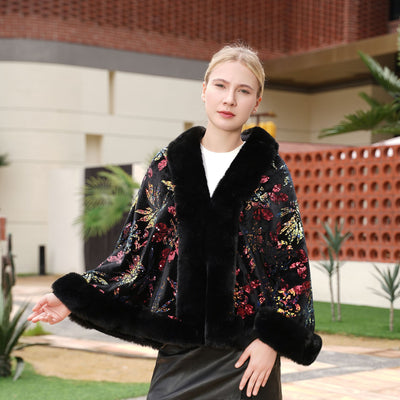 Chal Tejido Elegante con Lentejuelas para Bodas y Eventos - Image 2