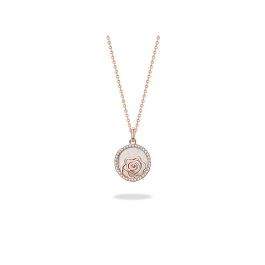 Collar de Pareja Calavera Rosa Plata de Ley - Diseño Alternativo y Personalizado - Image 13