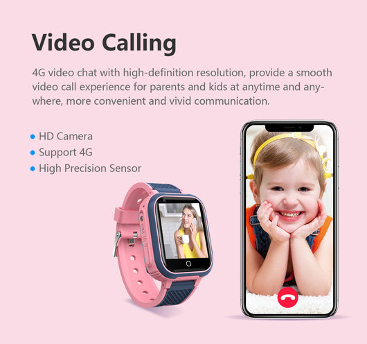 Reloj Inteligente para Niños con Cámara 4G, Pantalla Táctil y GPS - Image 12