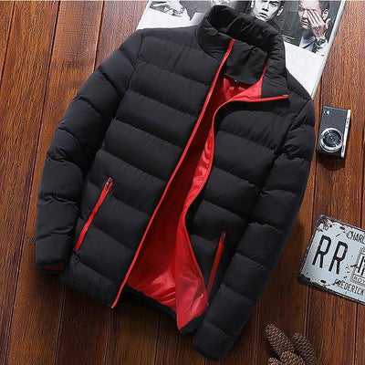Chaqueta acolchada con cuello tipo stand - Image 9