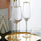 Conjunto de Taças de Vinho Tinto e Champanhe com Design Criativo