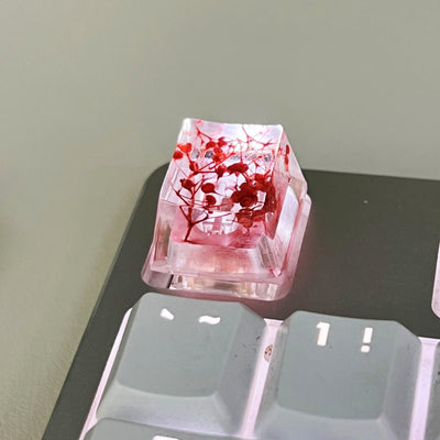 Keycap Cielo Estrellado de Resina Transparente - Image 3