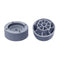 2.5 Cm 2 Piezas Gris