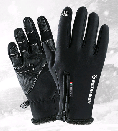 Guantes Moto Invierno Forrados Térmicos Impermeables Pantalla Táctil Agarre Antideslizante - Image 12