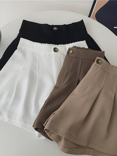 Shorts Casuales Talle Alto Sueltos para Verano Mujer - Image 3