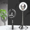 Aro de Luz LED Bluetooth 5 Pulgadas con Control Inalámbrico