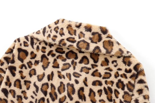 Abrigo Leopardo Efecto Pelaje Sintético Largo Medio - Image 20