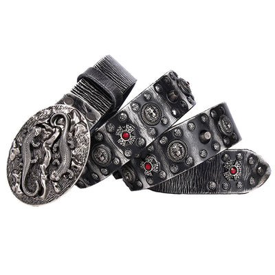 Cinturón Punk con Remaches para Hombre y Mujer - Image 9