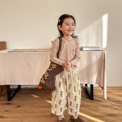 Pantalones Harem Infantiles con Estampado Divertido - Image 43