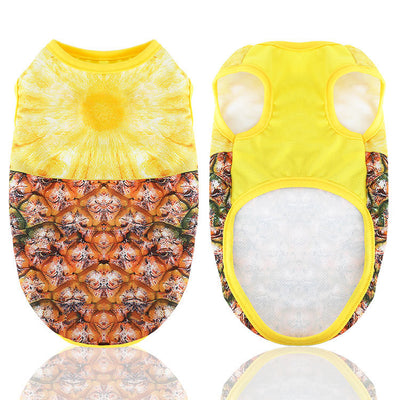 Ropa Fresca de Algodón para Mascotas - Diseño Ajustable Primavera Verano - Image 7