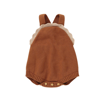 Enterizo de encaje tejido para niñas - Image 13