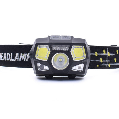Linterna Frontal LED con Sensor de Movimiento para Pesca Nocturna - Image 8