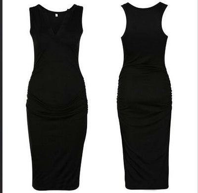 Vestidos Premamá sin Mangas - Ropa Cómoda para el Embarazo - Image 4