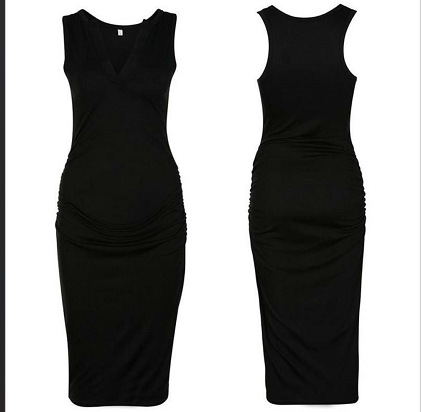 Vestidos Premamá sin Mangas - Ropa Cómoda para el Embarazo - Image 4