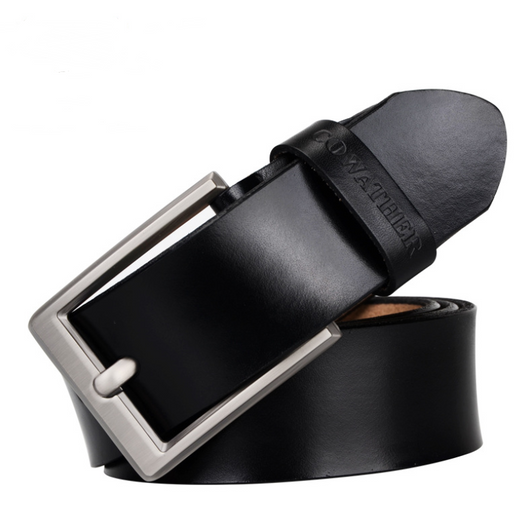 Cinturón de Cuero Premium para Hombre con Hebilla de Pasador - Estilo Casual y Ejecutivo - Image 5