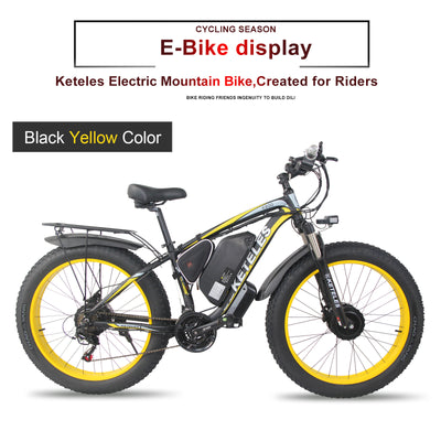 Bicicleta Eléctrica Dual Motor 21 Velocidades con Frenos de Aceite y Batería de Litio - Image 16