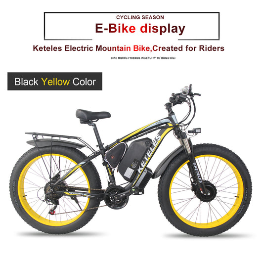 Bicicleta Eléctrica Dual Motor 21 Velocidades con Frenos de Aceite y Batería de Litio - Image 16