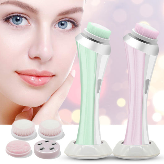 Limpiador Facial Eléctrico con Masaje y Carga Inalámbrica