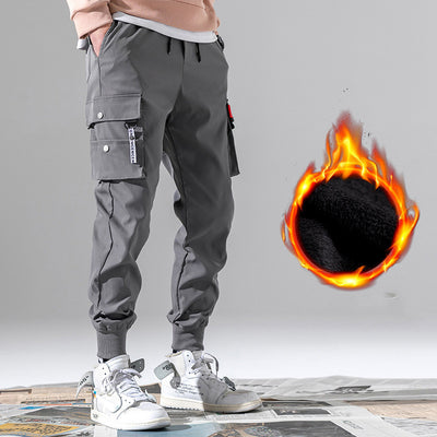Pantalones con Pies Acolchados en Terciopelo para Otoño e Invierno - Image 12