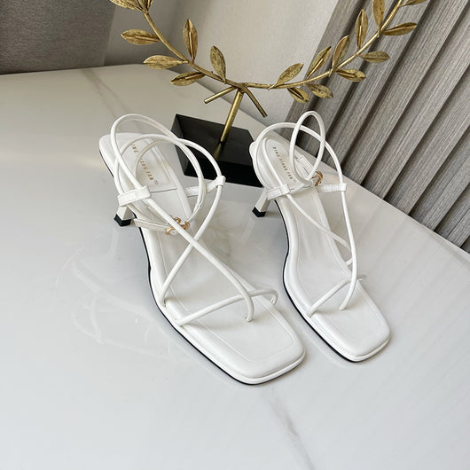 Sandalias Romanas con Hebilla Cruzada - Diseño Versátil y Cómodo - Image 8