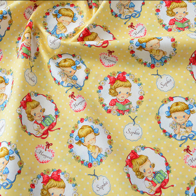 Tela de Algodón Estampada con Diseños Florales y Caricaturas - Image 17