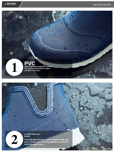 Botas Impermeables para Hombre con Suela Antideslizante - Comodidad Outdoor - Image 10