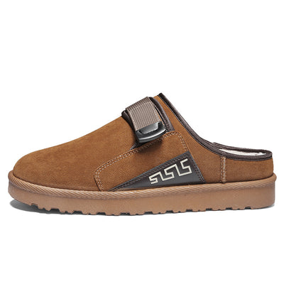Zapatillas de Casa Antideslizantes para Hombre - Algodón Cálido - Image 4