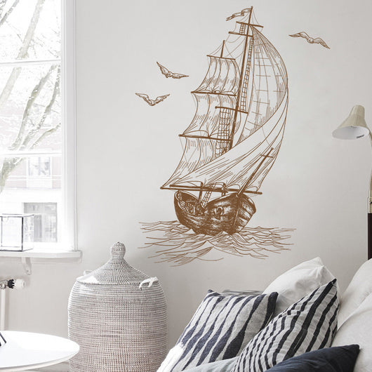Pegatinas Decorativas de Pared - Velero Náutico - Image 5